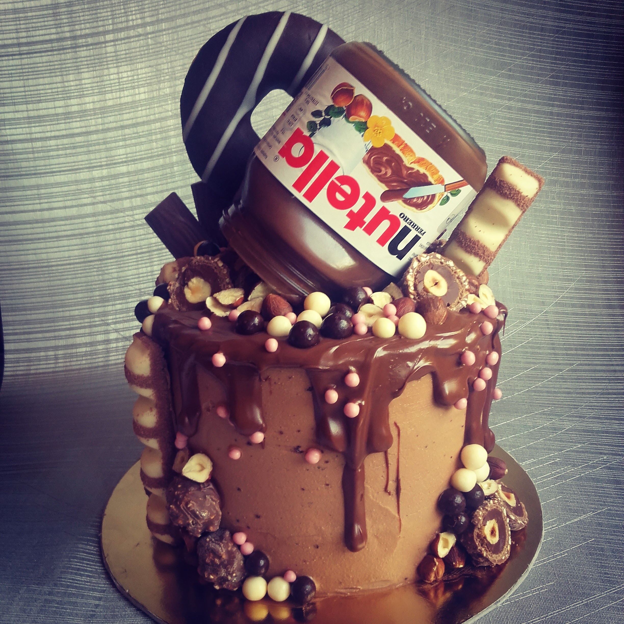 Tort z Nutella
